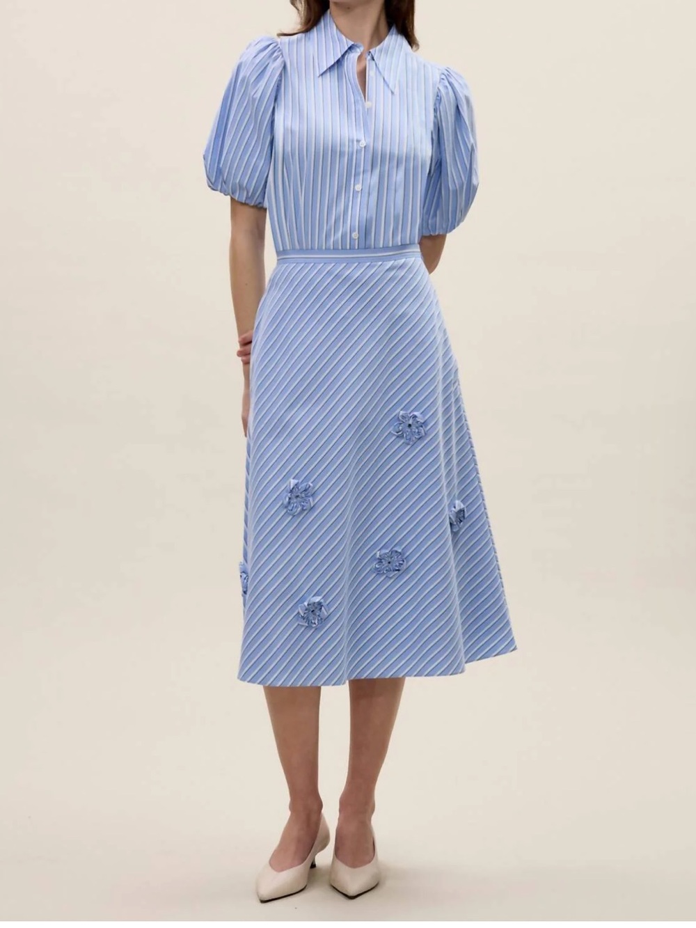 Rebecca Taylor Priya Poplin Skirt - NEW!